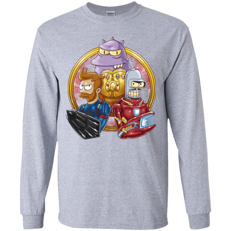 T-Shirts Sport Grey / YS Future War Youth Long Sleeve T-Shirt