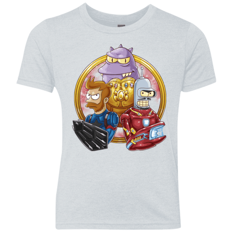 T-Shirts Heather White / YXS Future War Youth Triblend T-Shirt