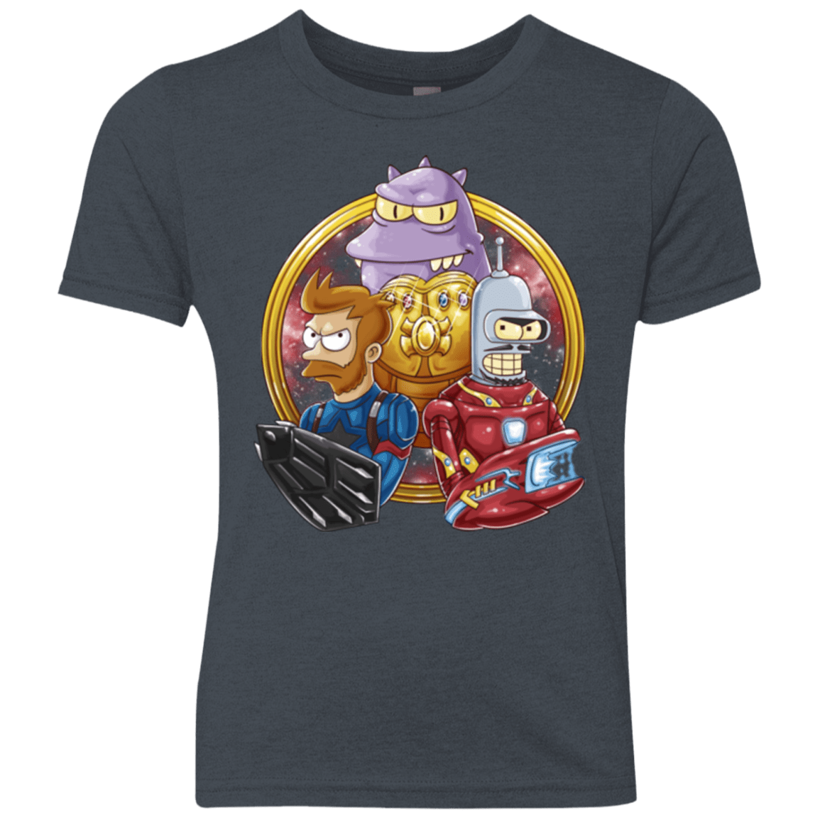 T-Shirts Vintage Navy / YXS Future War Youth Triblend T-Shirt