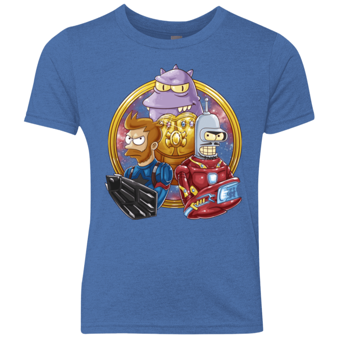 T-Shirts Vintage Royal / YXS Future War Youth Triblend T-Shirt