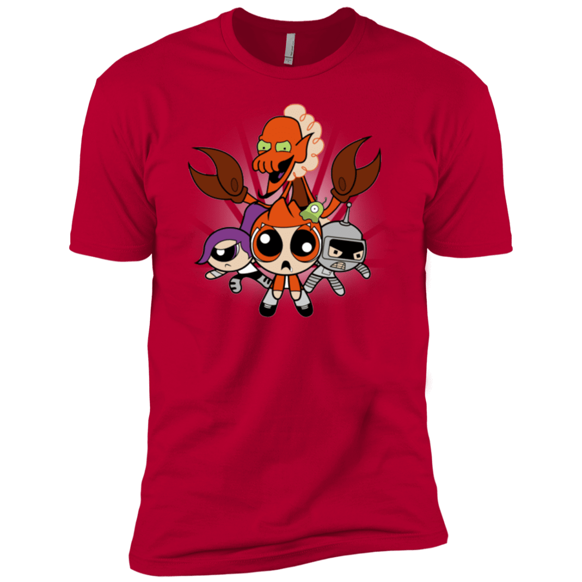 T-Shirts Red / YXS Futurepuffs Boys Premium T-Shirt