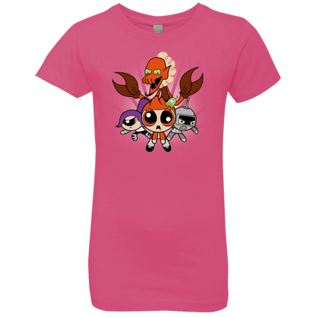 T-Shirts Hot Pink / YXS Futurepuffs Girls Premium T-Shirt