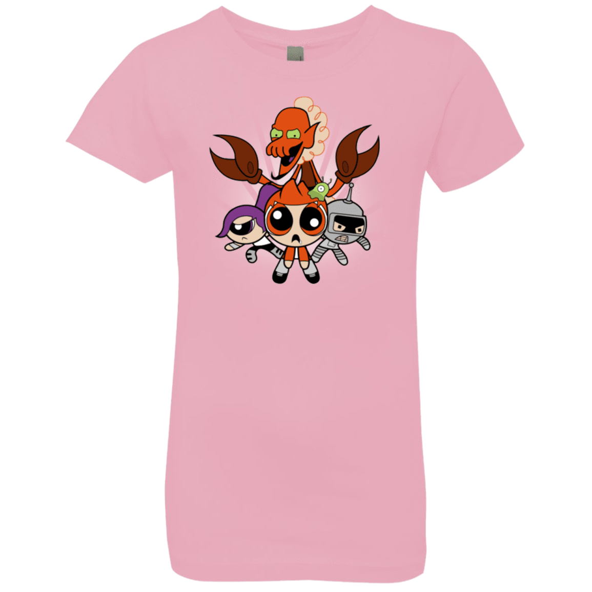 T-Shirts Light Pink / YXS Futurepuffs Girls Premium T-Shirt