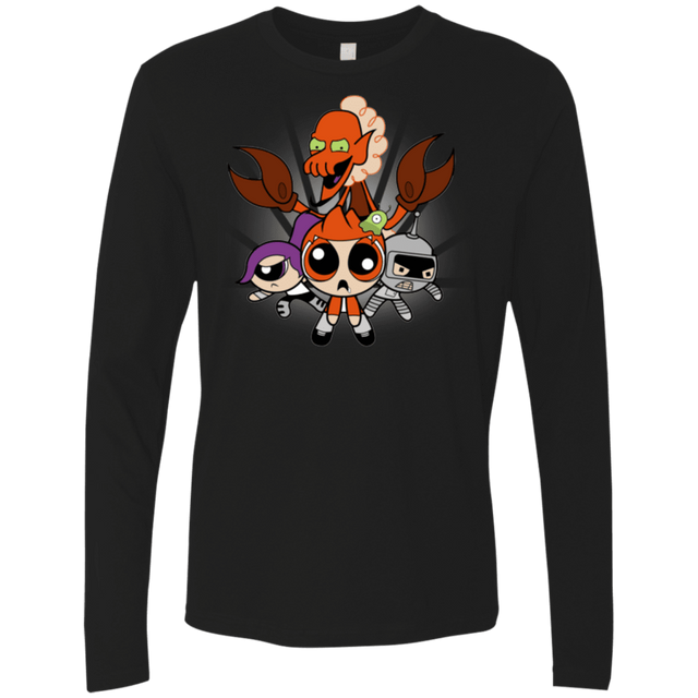 T-Shirts Black / Small Futurepuffs Men's Premium Long Sleeve
