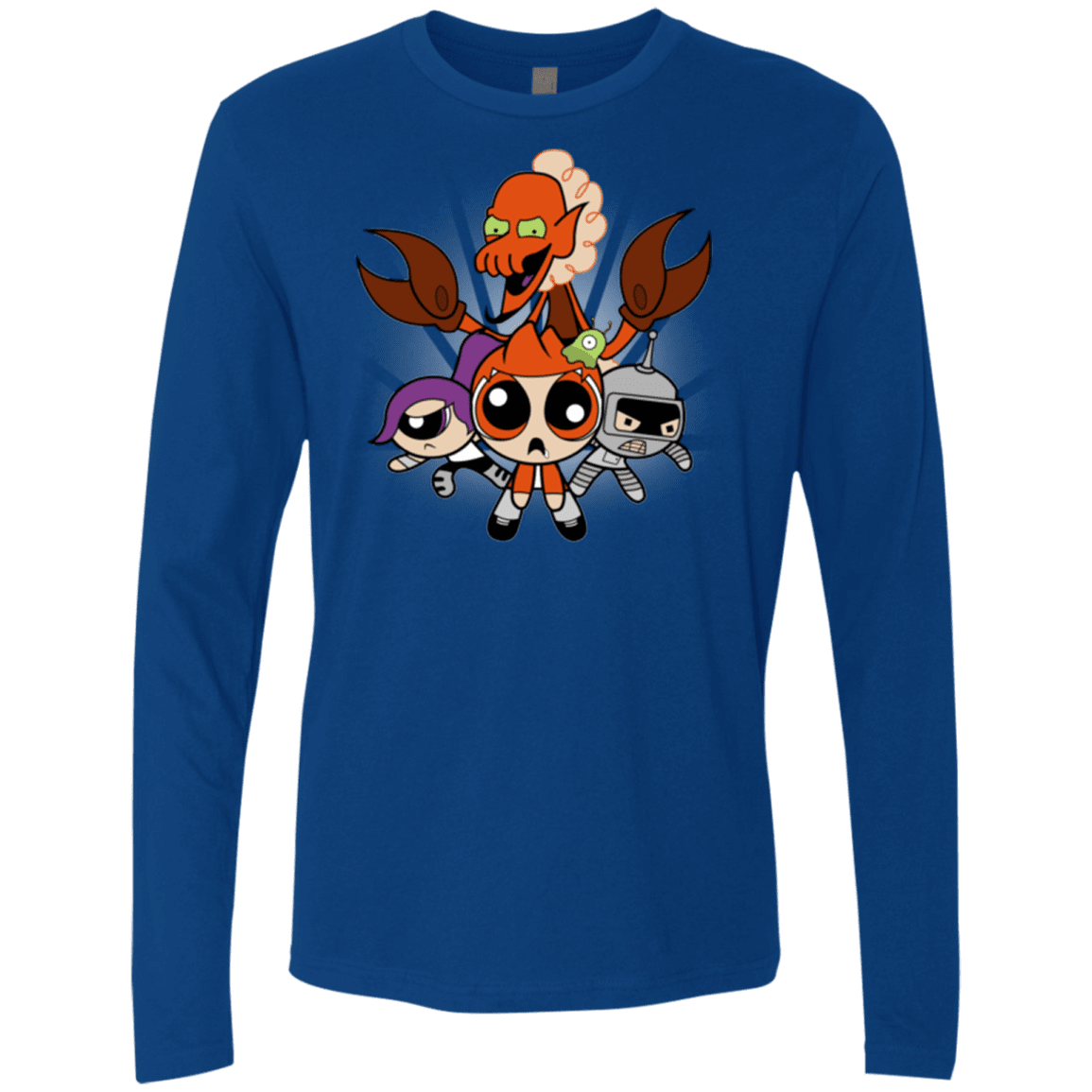 T-Shirts Royal / Small Futurepuffs Men's Premium Long Sleeve