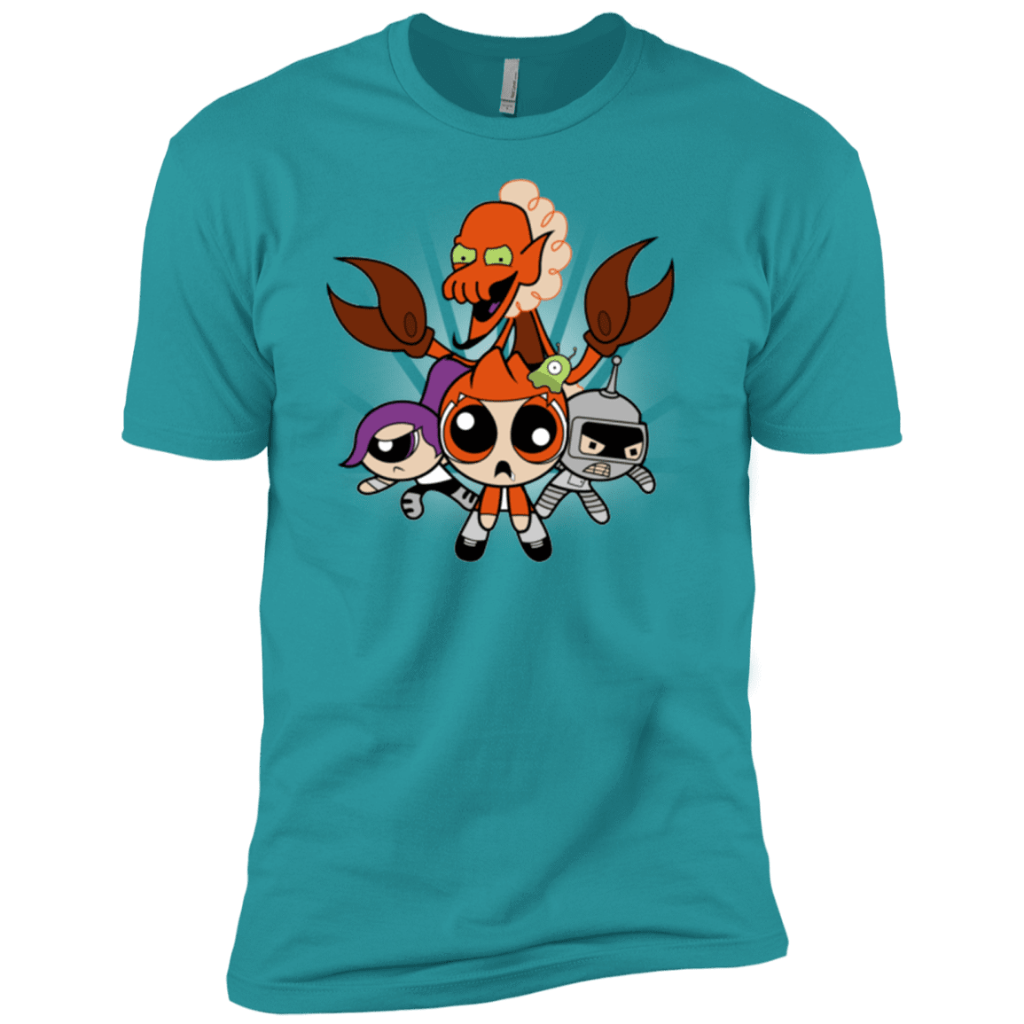 T-Shirts Tahiti Blue / X-Small Futurepuffs Men's Premium T-Shirt