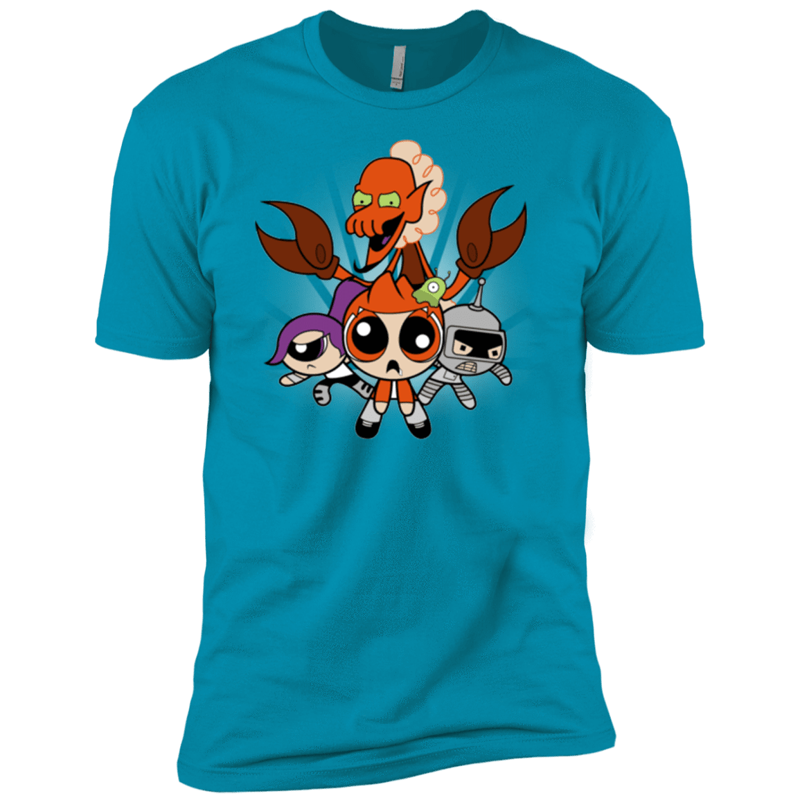 T-Shirts Turquoise / X-Small Futurepuffs Men's Premium T-Shirt