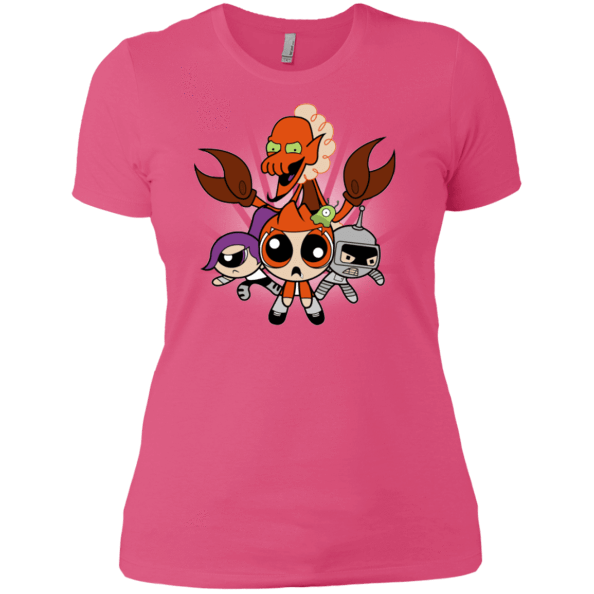 T-Shirts Hot Pink / X-Small Futurepuffs Women's Premium T-Shirt