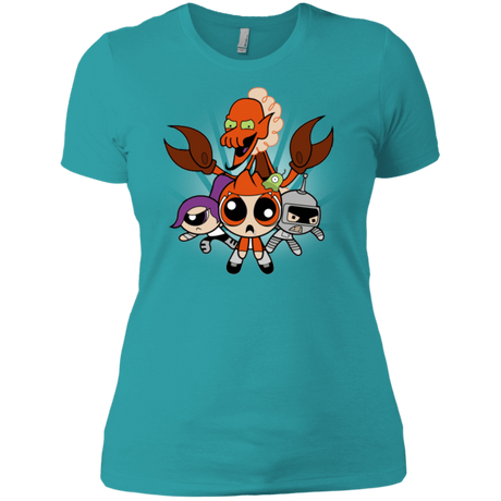 T-Shirts Tahiti Blue / X-Small Futurepuffs Women's Premium T-Shirt