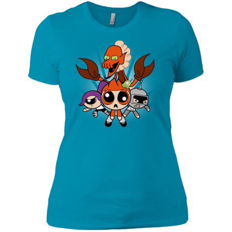 T-Shirts Turquoise / X-Small Futurepuffs Women's Premium T-Shirt