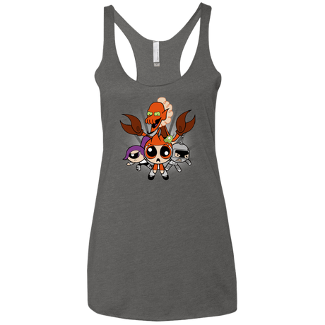 T-Shirts Premium Heather / X-Small Futurepuffs Women's Triblend Racerback Tank