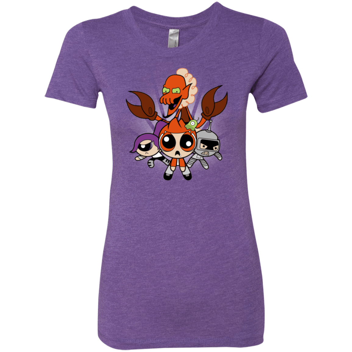 T-Shirts Purple Rush / Small Futurepuffs Women's Triblend T-Shirt
