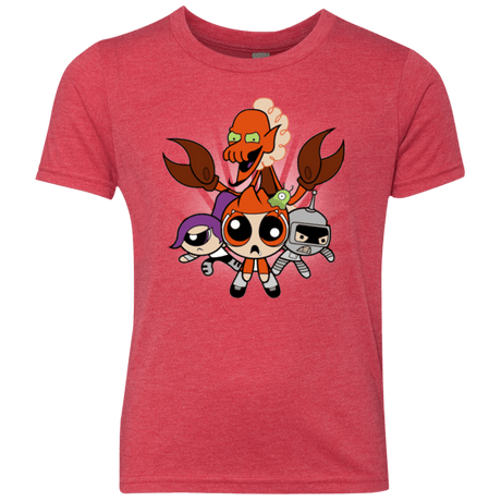 T-Shirts Vintage Red / YXS Futurepuffs Youth Triblend T-Shirt