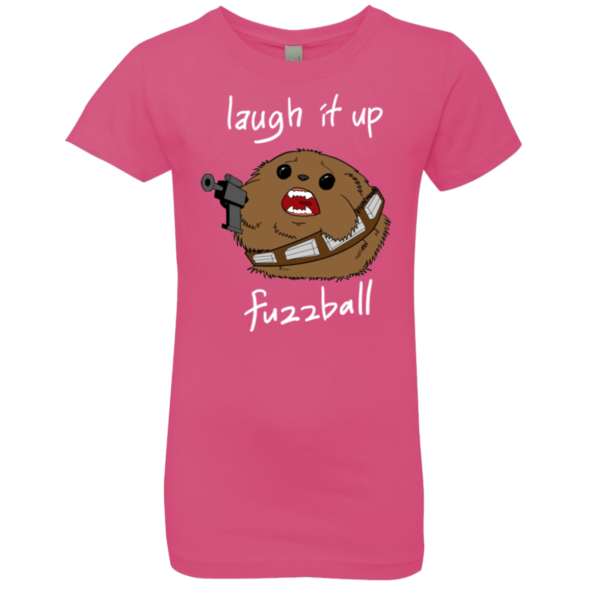 T-Shirts Hot Pink / YXS Fuzzball Girls Premium T-Shirt