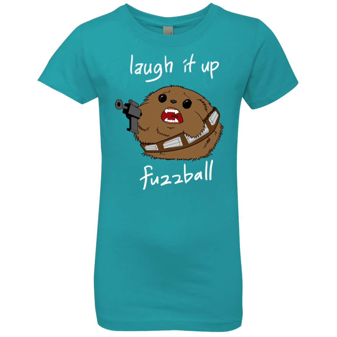 T-Shirts Tahiti Blue / YXS Fuzzball Girls Premium T-Shirt