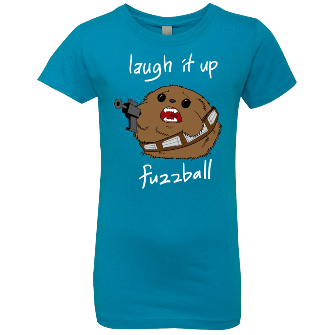 T-Shirts Turquoise / YXS Fuzzball Girls Premium T-Shirt