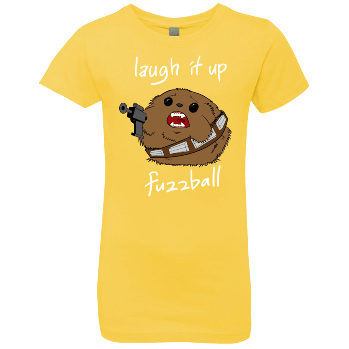 T-Shirts Vibrant Yellow / YXS Fuzzball Girls Premium T-Shirt