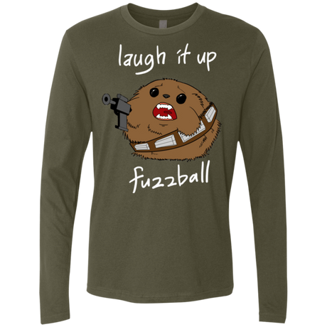 T-Shirts Military Green / Small Fuzzball Men's Premium Long Sleeve