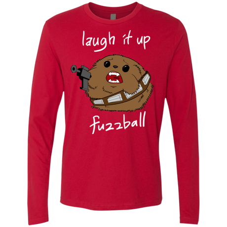 T-Shirts Red / Small Fuzzball Men's Premium Long Sleeve