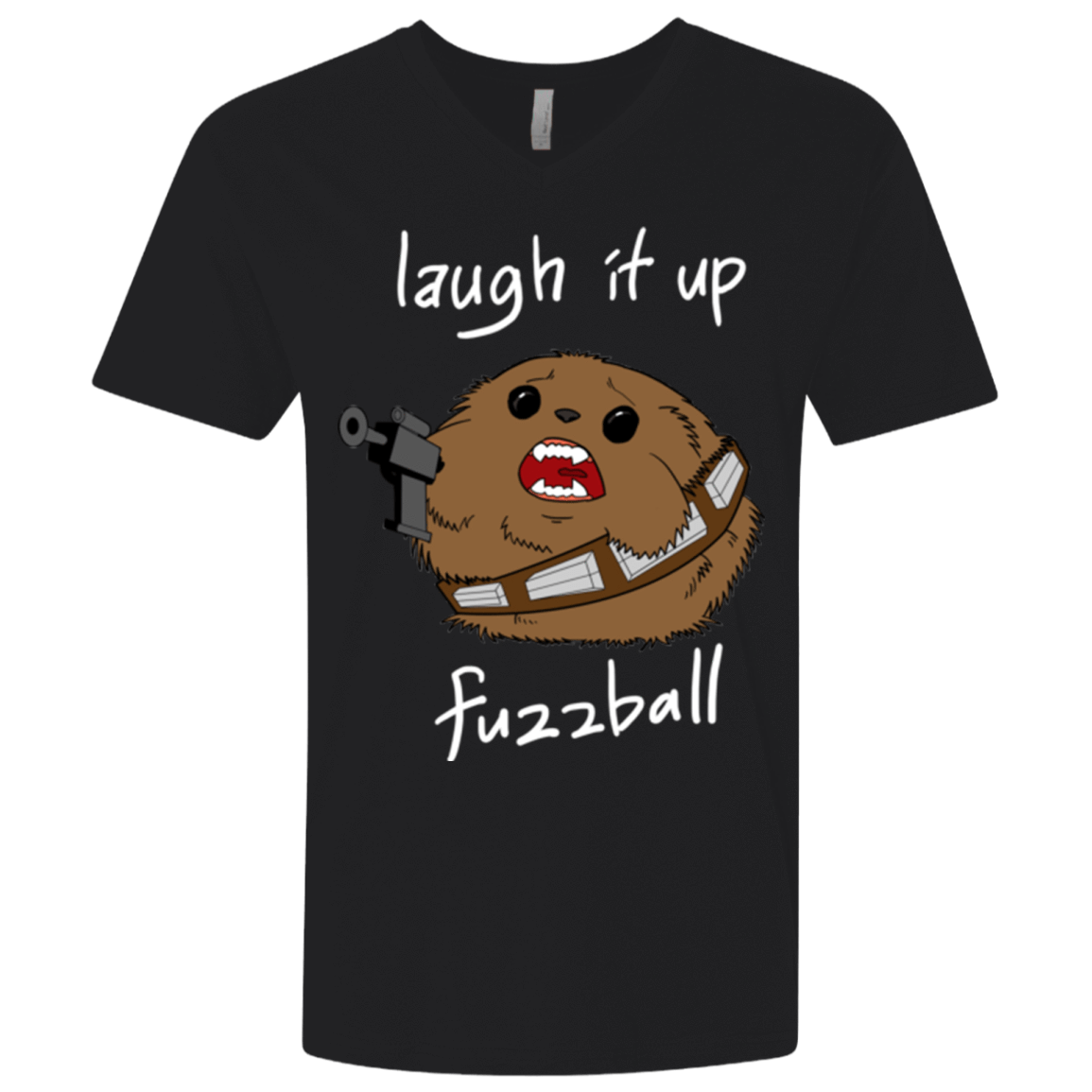 T-Shirts Black / X-Small Fuzzball Men's Premium V-Neck