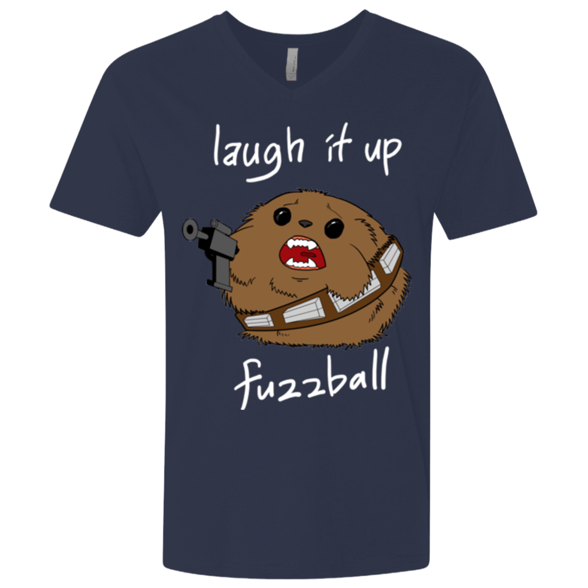 T-Shirts Midnight Navy / X-Small Fuzzball Men's Premium V-Neck