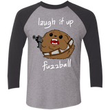 T-Shirts Premium Heather/ Vintage Black / X-Small Fuzzball Men's Triblend 3/4 Sleeve