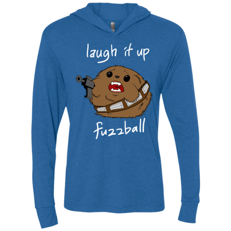 T-Shirts Vintage Royal / X-Small Fuzzball Triblend Long Sleeve Hoodie Tee