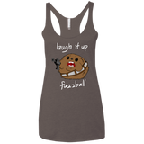 T-Shirts Macchiato / X-Small Fuzzball Women's Triblend Racerback Tank