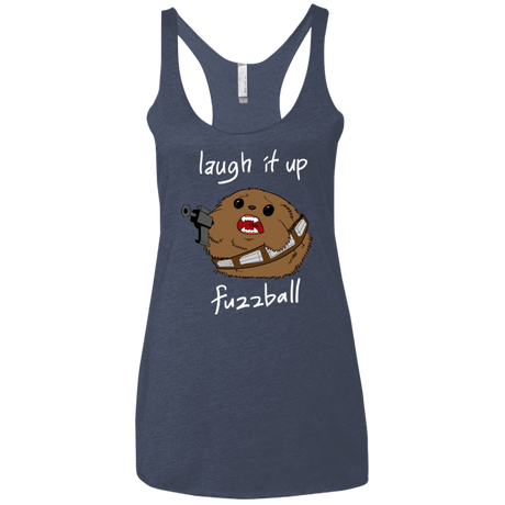 T-Shirts Vintage Navy / X-Small Fuzzball Women's Triblend Racerback Tank