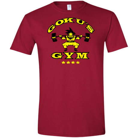 T-Shirts Cardinal Red / S G's Gym version 2 Men's Semi-Fitted Softstyle