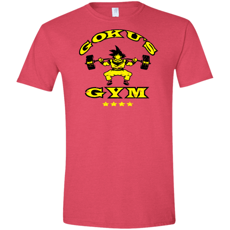 T-Shirts Heather Red / S G's Gym version 2 Men's Semi-Fitted Softstyle