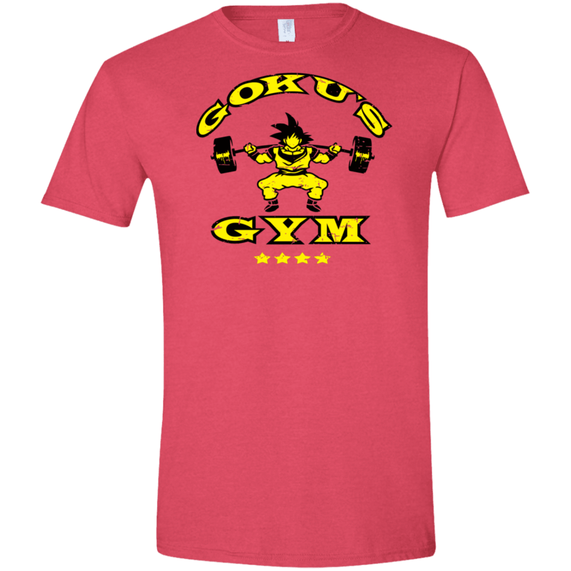 T-Shirts Heather Red / S G's Gym version 2 Men's Semi-Fitted Softstyle