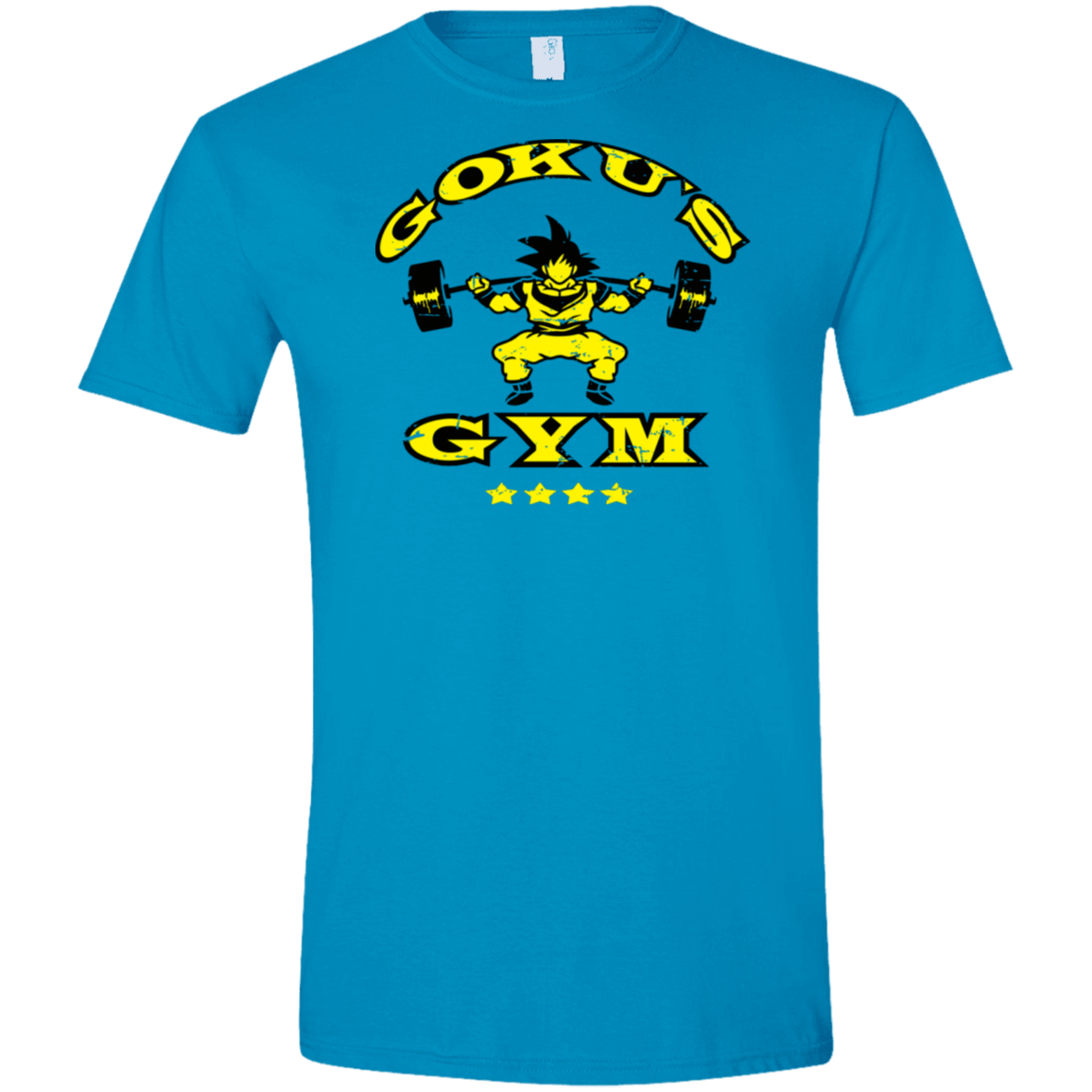 T-Shirts Sapphire / S G's Gym version 2 Men's Semi-Fitted Softstyle