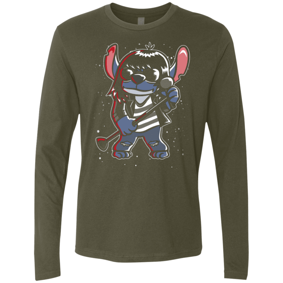 Gabba Gabba Space Layers Men's Premium Long Sleeve