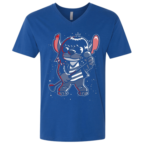 T-Shirts Royal / X-Small Gabba Gabba Space Layers Men's Premium V-Neck