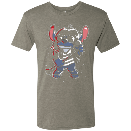 T-Shirts Venetian Grey / Small Gabba Gabba Space Layers Men's Triblend T-Shirt