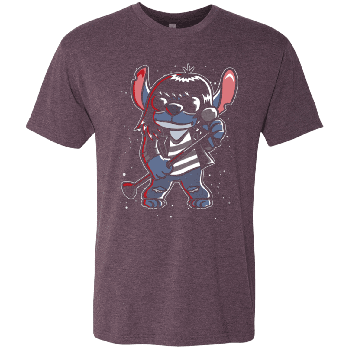 T-Shirts Vintage Purple / Small Gabba Gabba Space Layers Men's Triblend T-Shirt