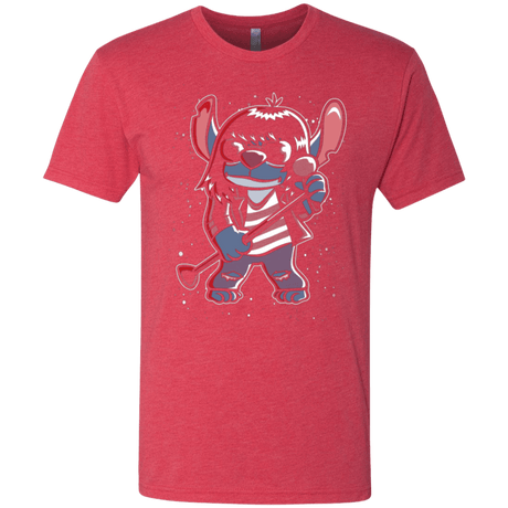 T-Shirts Vintage Red / Small Gabba Gabba Space Layers Men's Triblend T-Shirt