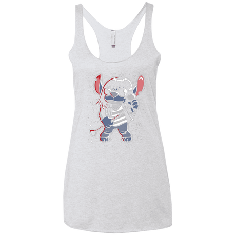 T-Shirts Heather White / X-Small Gabba Gabba Space Layers Women's Triblend Racerback Tank