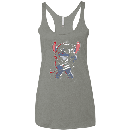 T-Shirts Venetian Grey / X-Small Gabba Gabba Space Layers Women's Triblend Racerback Tank