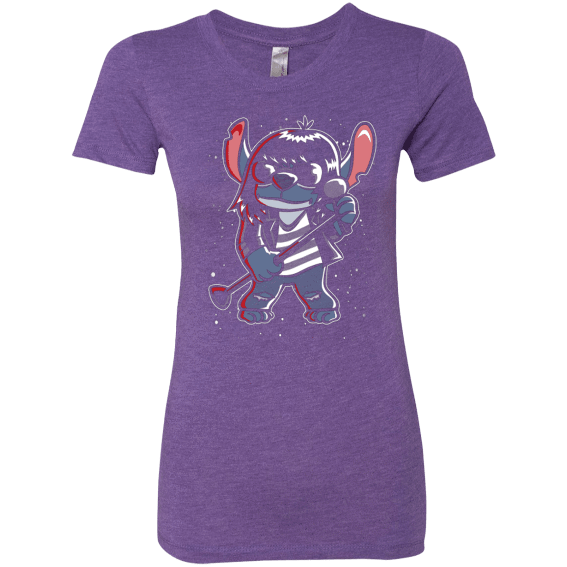 T-Shirts Purple Rush / Small Gabba Gabba Space Layers Women's Triblend T-Shirt