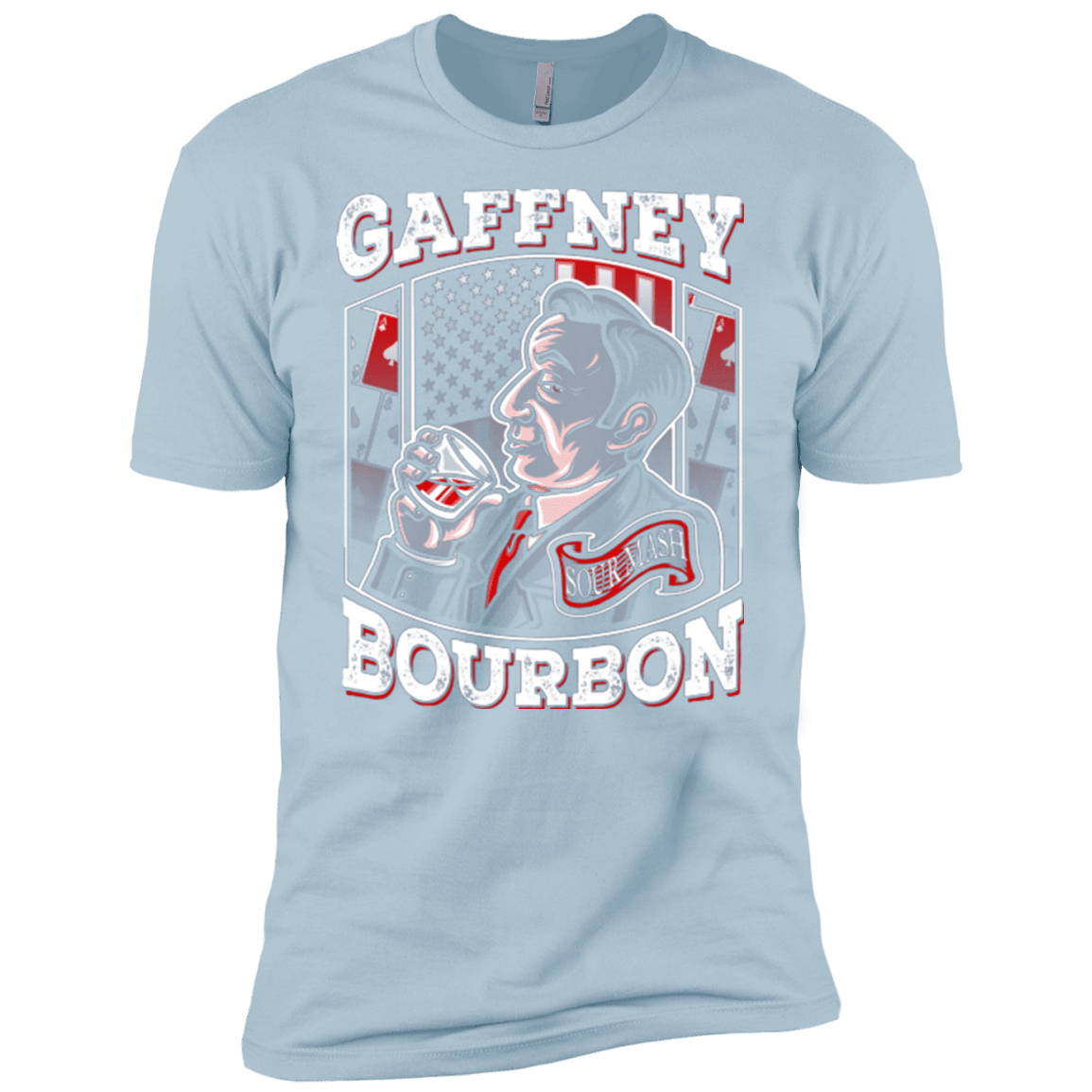 T-Shirts Light Blue / YXS Gaffney Bourbon Boys Premium T-Shirt
