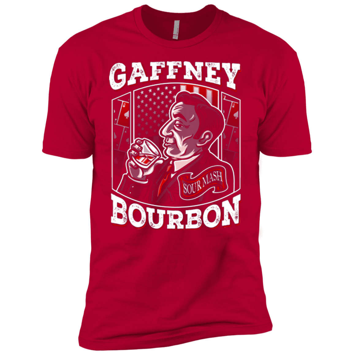 T-Shirts Red / YXS Gaffney Bourbon Boys Premium T-Shirt