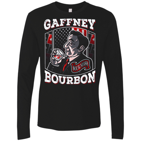 T-Shirts Black / Small Gaffney Bourbon Men's Premium Long Sleeve