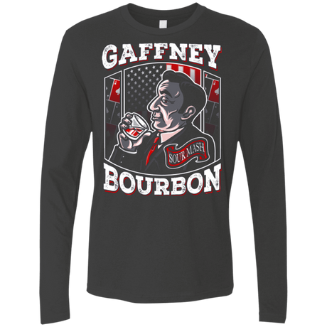T-Shirts Heavy Metal / Small Gaffney Bourbon Men's Premium Long Sleeve