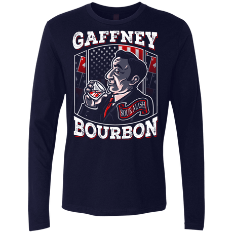 T-Shirts Midnight Navy / Small Gaffney Bourbon Men's Premium Long Sleeve