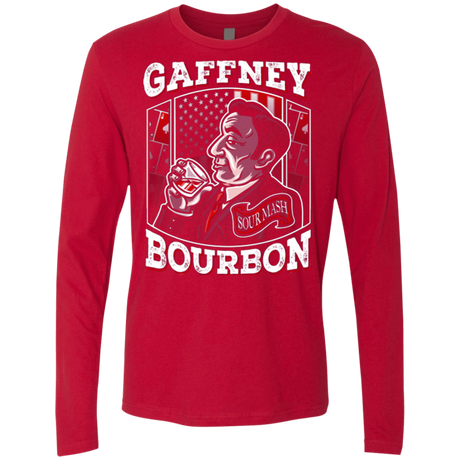 T-Shirts Red / Small Gaffney Bourbon Men's Premium Long Sleeve