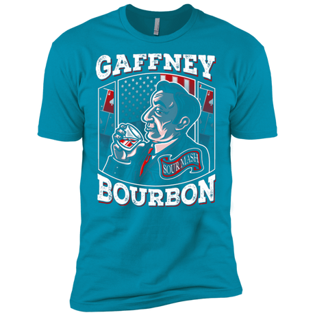 T-Shirts Turquoise / X-Small Gaffney Bourbon Men's Premium T-Shirt