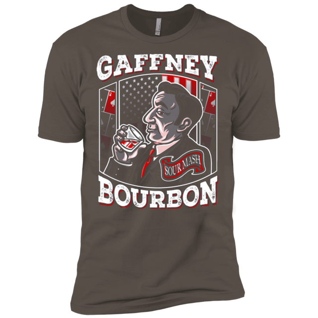 T-Shirts Warm Grey / X-Small Gaffney Bourbon Men's Premium T-Shirt