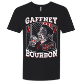 T-Shirts Black / X-Small Gaffney Bourbon Men's Premium V-Neck